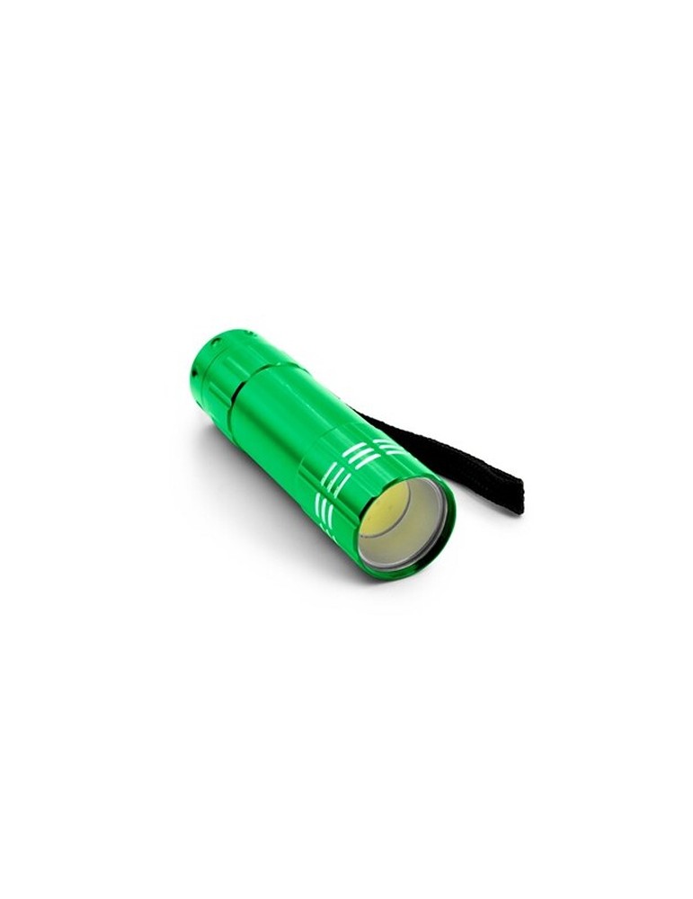 Lampe de poche COB | Lule Matières : aluminium Couleurs : vert personnalisation rapide en France