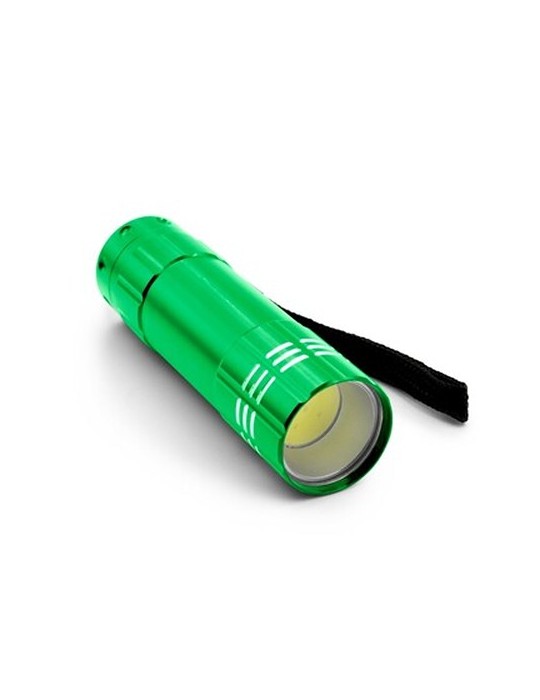 Lampe de poche COB | Lule Matières : aluminium Couleurs : vert personnalisation rapide en France