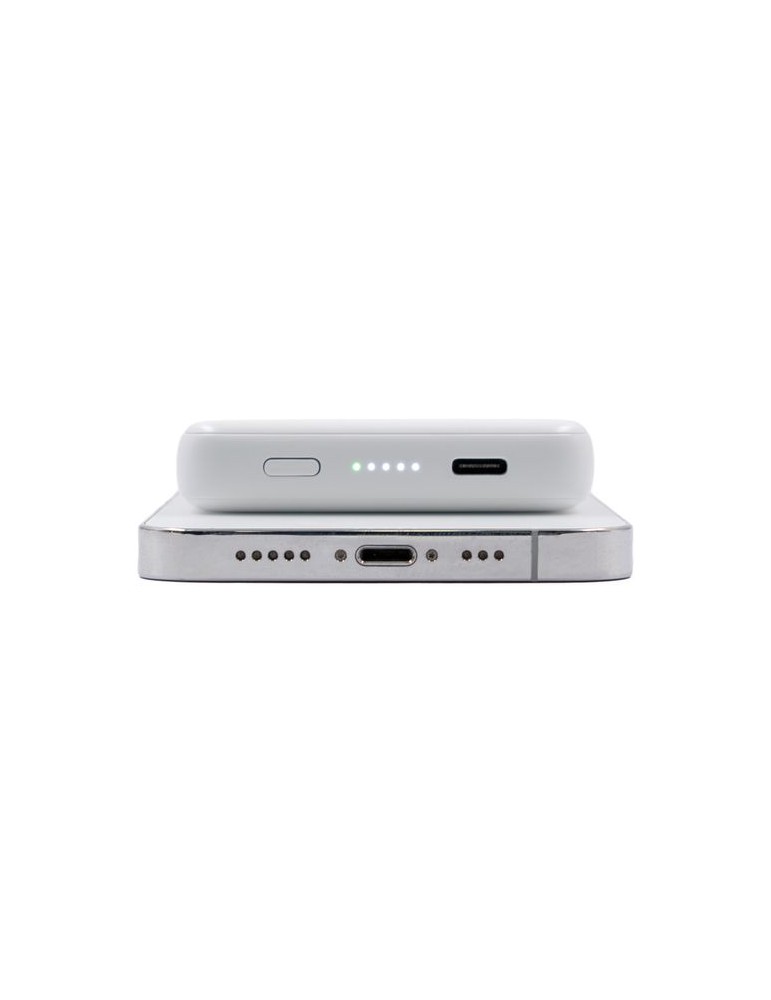 BrandCharger Powercharge Air draadloze powerbank Couleurs : blanc goodies entreprise design