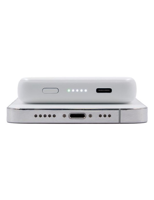 BrandCharger Powercharge Air draadloze powerbank Couleurs : blanc goodies entreprise design