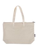 Sac shopping en polycoton recyclé 330 g/m2 Malina Matières : coton recyclé Couleurs : beige personnalisable avec votre logo