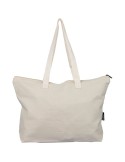 Sac shopping en polycoton recyclé 330 g/m2 Malina Matières : coton recyclé Couleurs : beige cadeau collaborateur premium