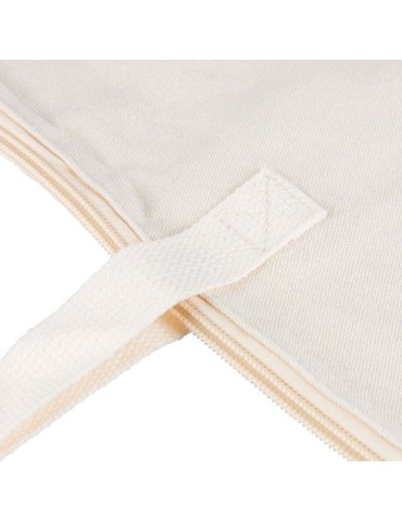 Sac shopping en polycoton recyclé 330 g/m2 Malina Matières : coton recyclé Couleurs : beige objet publicitaire robuste