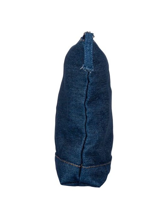 Trousse de maquillage en denim recyclé Orin Couleurs : bleu Matières : denim recyclé marquage laser ultra précis