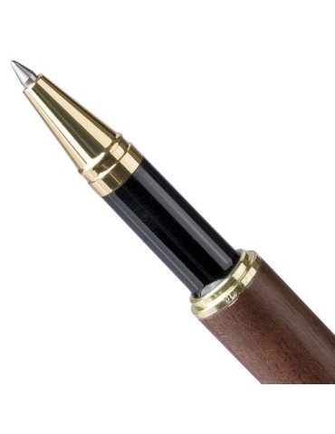 Coffret de stylos en bois de noyer Adelina Matières : bois Couleurs : brun cadeau collaborateur premium