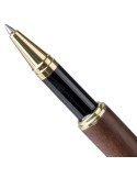 Coffret de stylos en bois de noyer Adelina Matières : bois Couleurs : brun cadeau collaborateur premium