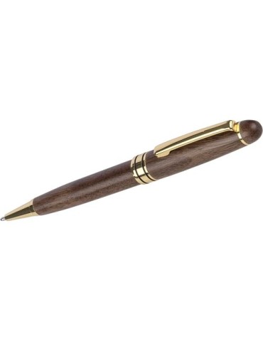 Coffret de stylos en bois de noyer Adelina Matières : bois Couleurs : brun personnalisation rapide en France