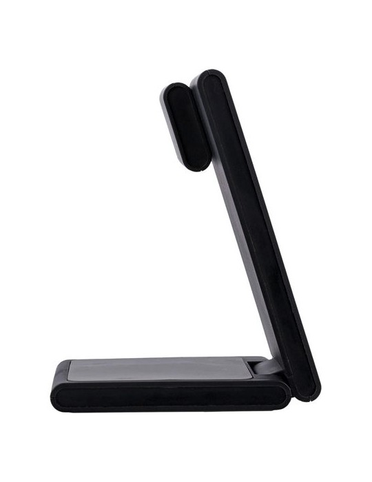 Power bank magnétique sans fil 3 en 1 en ABS recyclé Valerio Matières : ABS recyclé Couleurs : noir livraison express 24h 48h