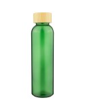 Gourde de 500 ml en verre Levi Matières : bambou Couleurs : vert personnalisable avec votre logo