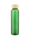 Gourde de 500 ml en verre Levi Matières : bambou Couleurs : vert goodies personnalisé en stock