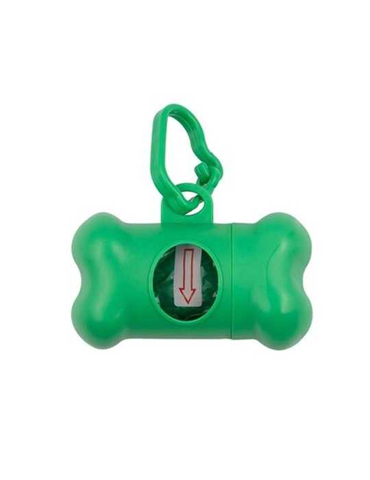 Distributeur de sacs pour chiens | Zoga Matières : polypropylène (PP) Couleurs : vert cadeau collaborateur premium