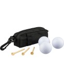 Ensemble de golf en rPET Aruna Matières : PET recyclé Couleurs : noir livraison express 24h 48h
