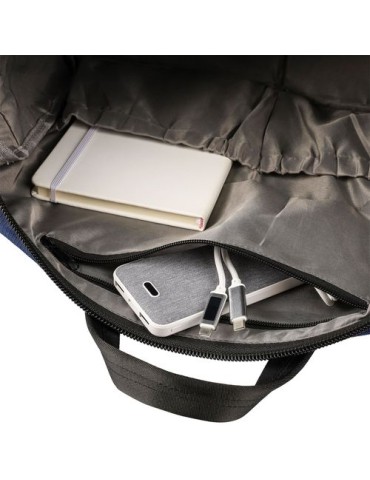 Sac de sport Ocean Bound en polyester rPET 300D Niv Couleurs : noir marquage laser ultra précis