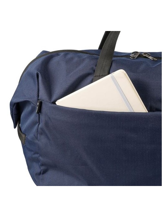 Sac de sport Ocean Bound en polyester rPET 300D Niv Couleurs : noir personnalisation rapide en France