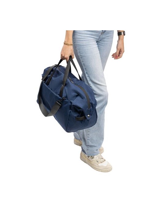 Sac de sport Ocean Bound en polyester rPET 300D Niv Couleurs : noir goodies entreprise design