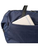 Sac de sport Ocean Bound en polyester rPET 300D Niv Couleurs : bleu cadeau collaborateur premium