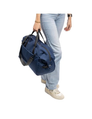 Sac de sport Ocean Bound en polyester rPET 300D Niv Couleurs : bleu accessoire événementiel unique