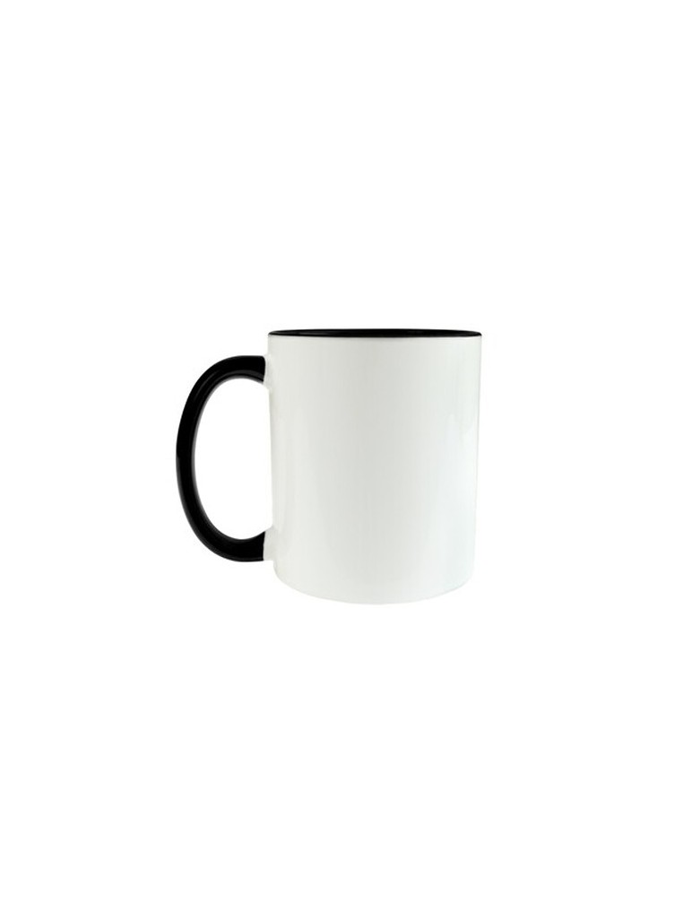 Mug en céramique de 350 ml  | Nerita Matières : céramique Couleurs : noir goodies personnalisé en stock