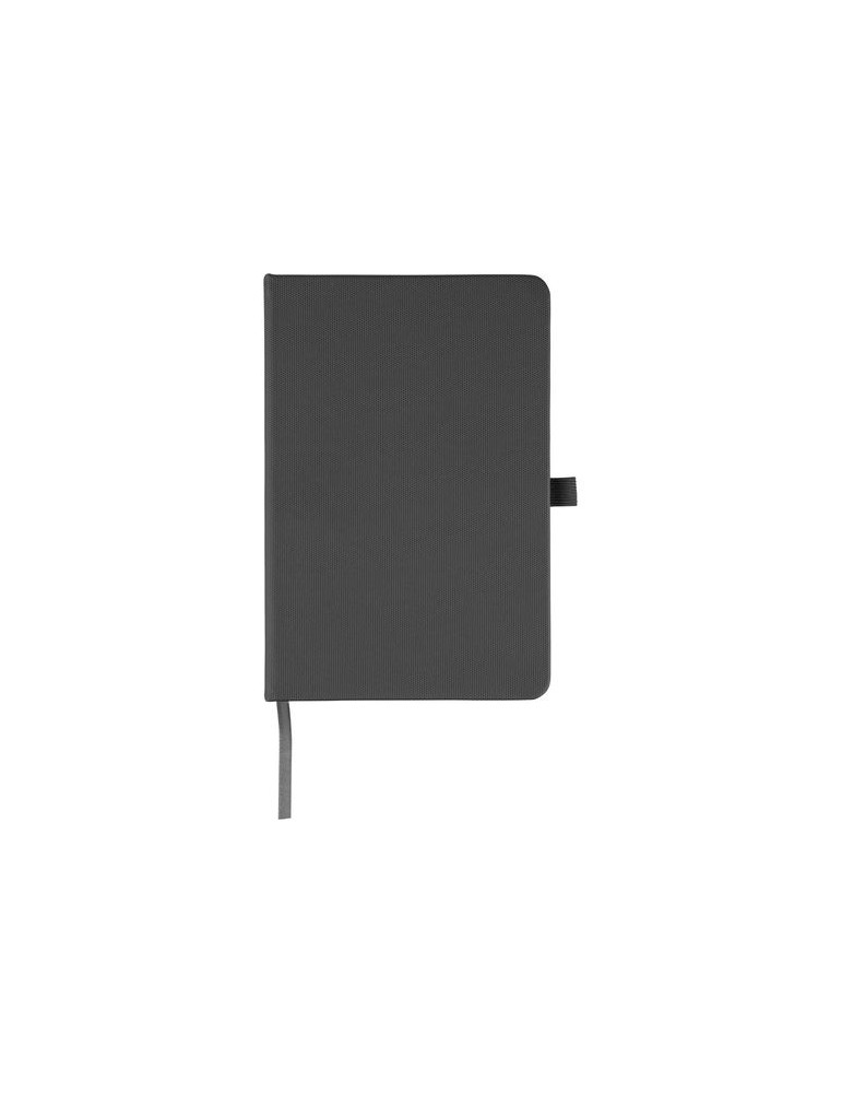 Carnet en polyester rPET 600D Elena Matières : polyester Couleurs : gris