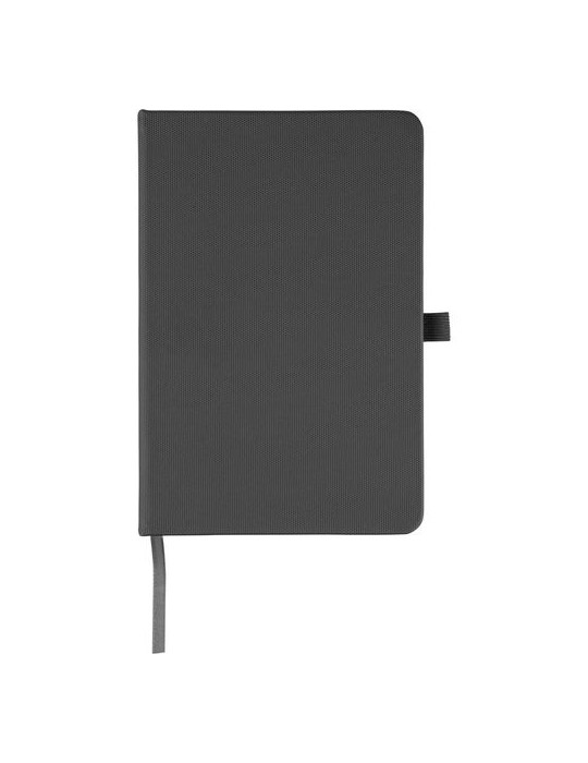 Carnet en polyester rPET 600D Elena Matières : polyester Couleurs : gris