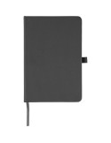 Carnet en polyester rPET 600D Elena Matières : polyester Couleurs : gris
