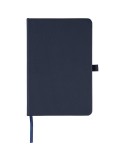 Carnet en polyester rPET 600D Elena Matières : polyester Couleurs : gris marquage laser ultra précis