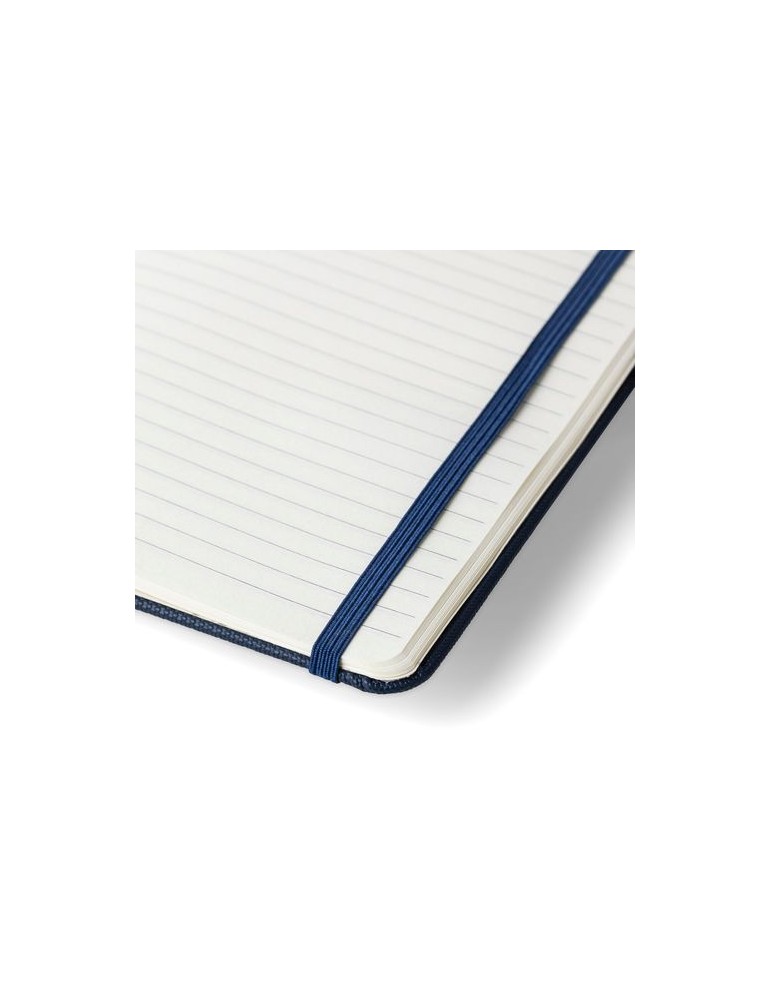 Carnet en polyester rPET 600D Elena Matières : polyester Couleurs : gris cadeau collaborateur premium