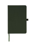 Carnet en polyester rPET 600D Elena Matières : polyester Couleurs : vert goodies publicitaire événementiel
