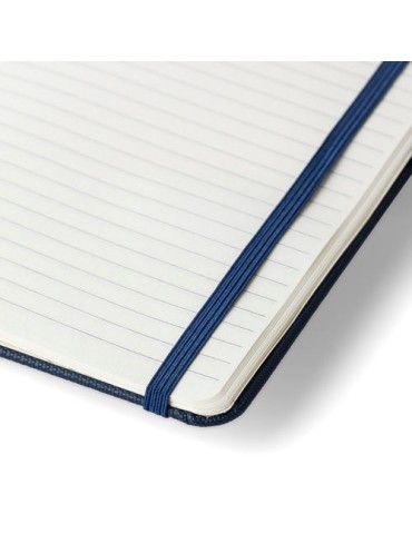 Carnet en polyester rPET 600D Elena Matières : polyester Couleurs : noir personnalisation rapide en France