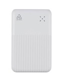 Power bank en ABS recyclé Rayen Matières : ABS recyclé Couleurs : blanc
