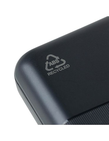 Power bank en ABS recyclé Rayen Matières : ABS recyclé Couleurs : noir livraison express 24h 48h