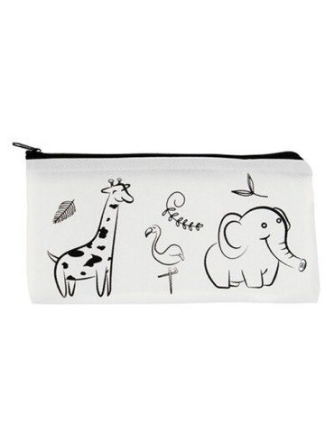 Trousse pour coloriage, crayons de couleur | Pika Matières : non tissé Couleurs : blanc 2