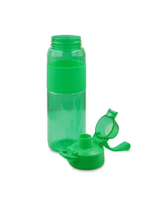 Bouteille de sport 850 ml  Air Gifts |Flore Matières : ABS Couleurs : vert marquage couleur éclatante