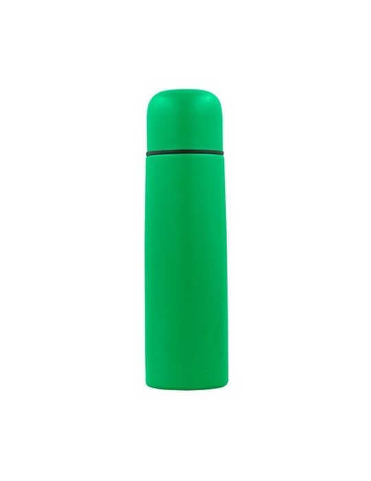 Thermos 500 ml | Olympe Matières : acier inoxydable Couleurs : vert objet publicitaire robuste