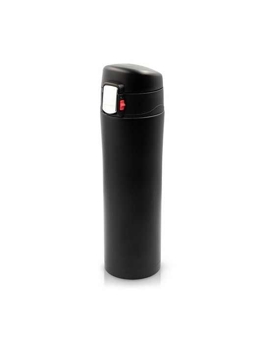 Mug isotherme 450 ml | Els Matières : acier inoxydable Couleurs : noir