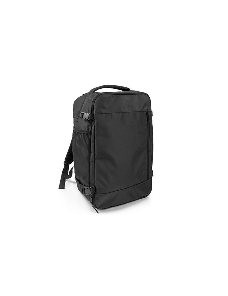 Sac à dos de voyage | Yloris Matières : polyester Couleurs : noir personnalisable avec votre logo