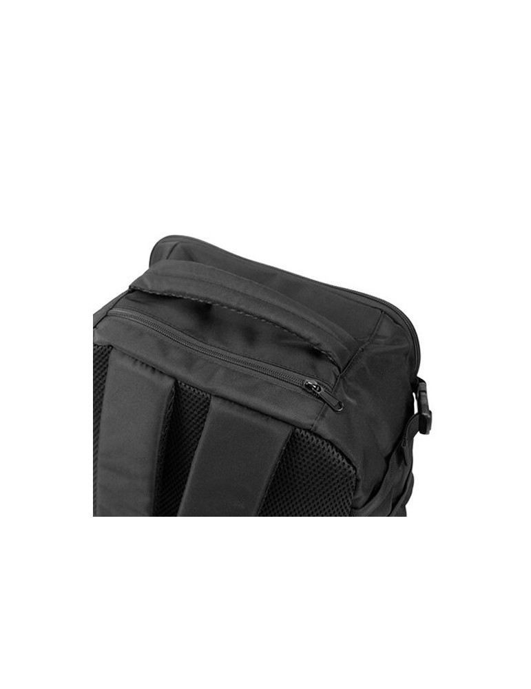 Sac à dos de voyage | Yloris Matières : polyester Couleurs : noir marquage laser ultra précis