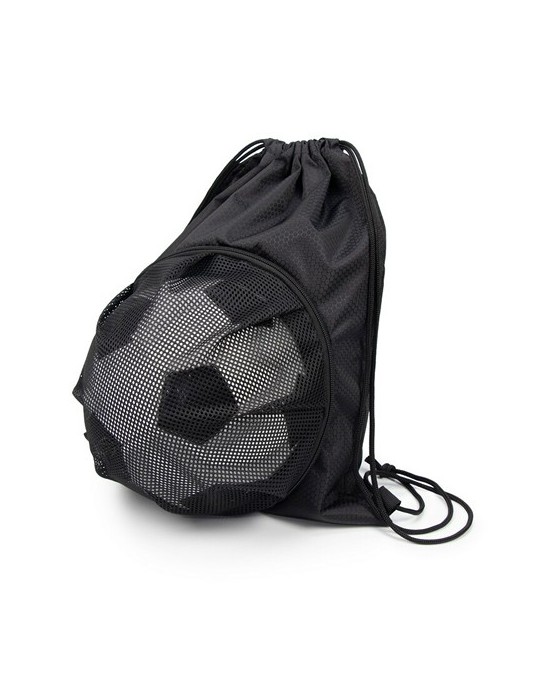 Sac à cordon | Varno Matières : polyester Couleurs : noir