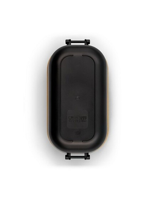 Boîte à lunch 900 ml | Loes Matières : bambou Couleurs : noir impression haute définition