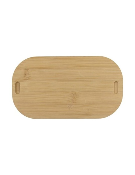Boîte à lunch 900 ml | Loes Matières : bambou Couleurs : noir marquage laser ultra précis