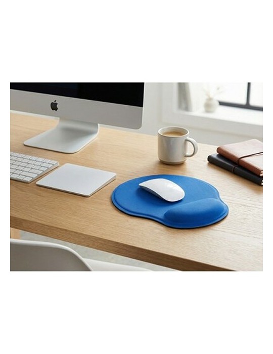 Tapis de souris | Dario Matières : polyester Couleurs : bleu cadeau client original