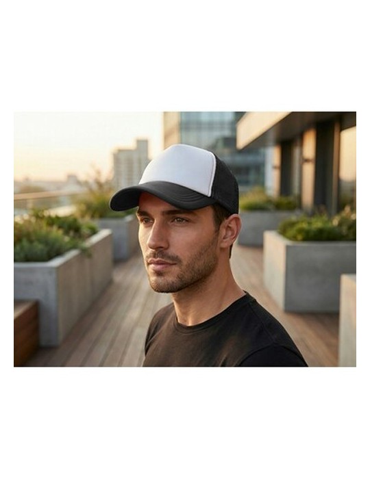 Casquette | Faidon Matières : polyester Couleurs : noir personnalisation rapide en France