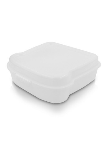 Boîtes à lunch 'sandwich' 450 ml | Saffo Matières : polypropylène (PP) Couleurs : blanc