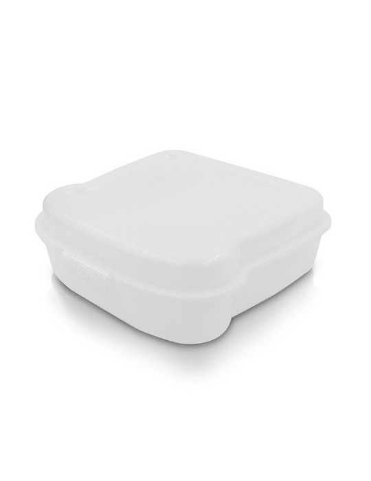 Boîtes à lunch 'sandwich' 450 ml | Saffo Matières : polypropylène (PP) Couleurs : blanc