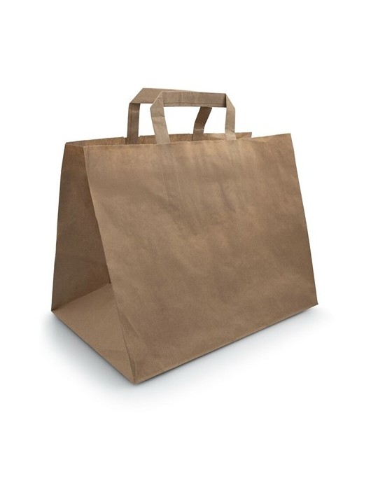 Sac en papier recyclé | Landelina Couleurs : naturel Matières : kraft recyclé