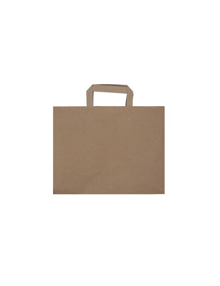 Sac en papier recyclé | Landelina Couleurs : naturel Matières : kraft recyclé personnalisable avec votre logo