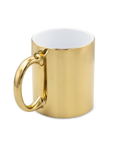 Mug en céramique 350 ml  | Yillka Matières : céramique Couleurs : doré