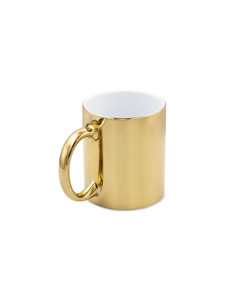 Mug en céramique 350 ml  | Yillka Matières : céramique Couleurs : doré