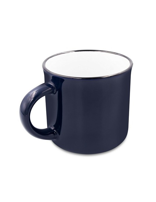 Mug en céramique 280 ml | Lini Matières : céramique Couleurs : bleu marine