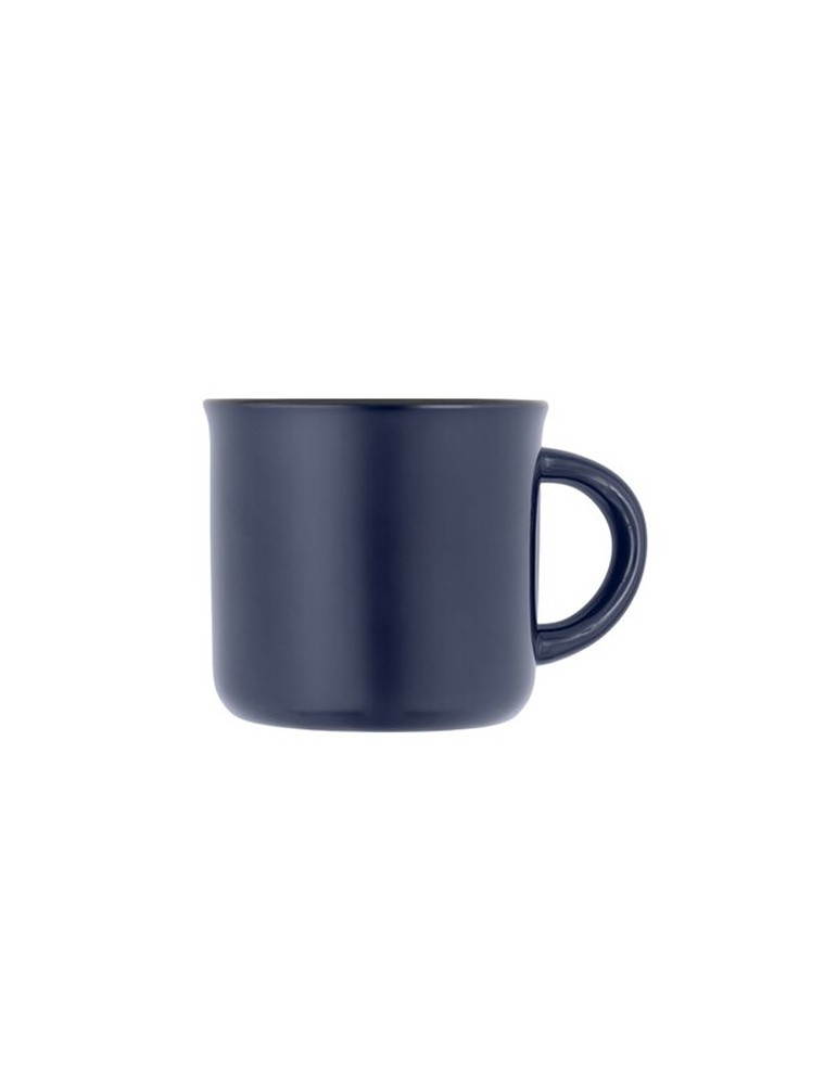 Mug en céramique 280 ml | Lini Matières : céramique Couleurs : bleu marine goodies entreprise design